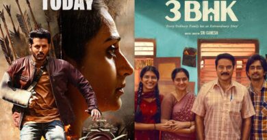 Today Reviews: Thammudu, 3BHK and Showtime