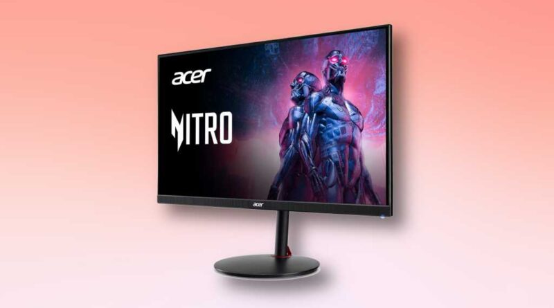 Acer XV272U gaming monitor deal