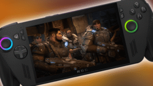 ROG Xbox Ally running Gears of War