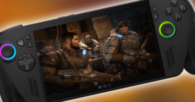 ROG Xbox Ally running Gears of War