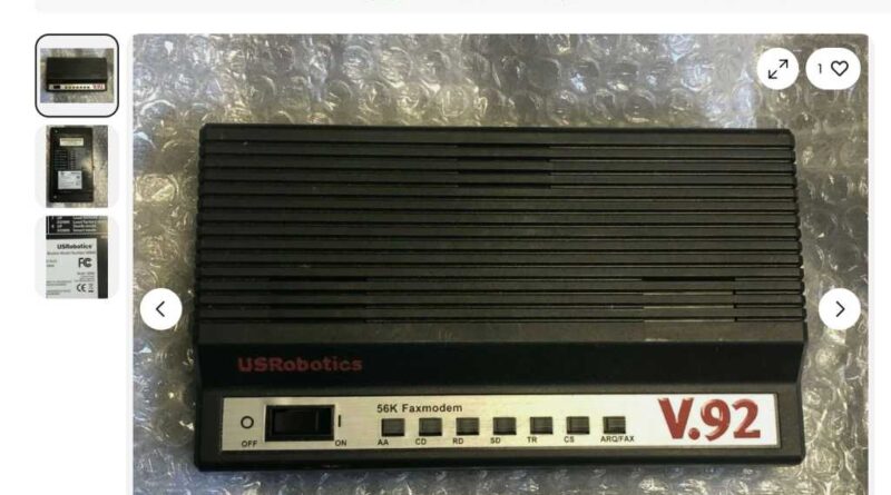 US Robotics 56K dialup modem