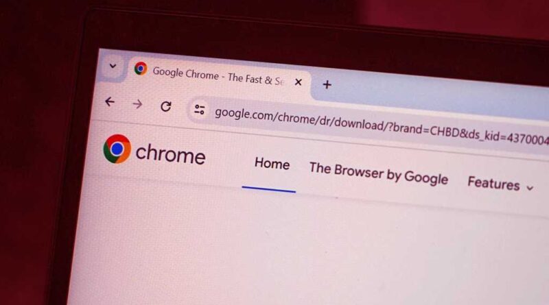 generic google chrome laptop red
