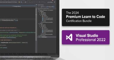 Microsoft Visual Studio Professional 2022 + The Premium Learn to Code Certification Bundle