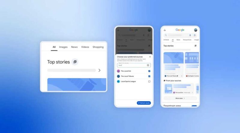 Google Preferred Sources