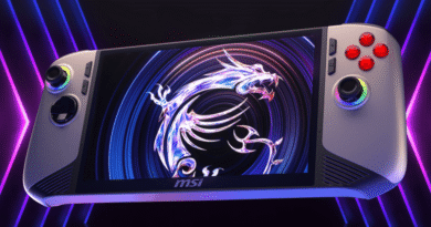 MSI Claw 8 AI+ handheld