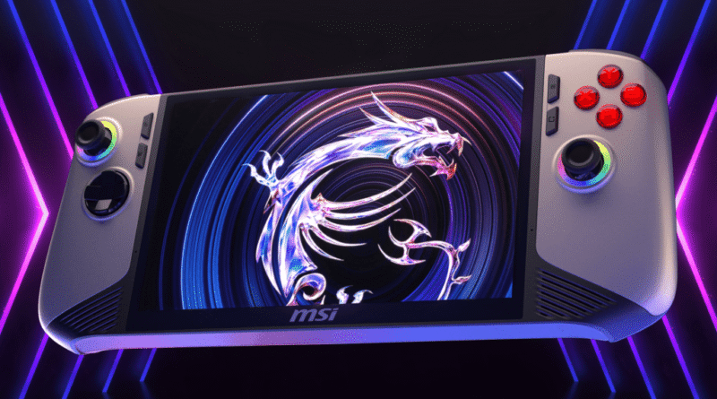 MSI Claw 8 AI+ handheld