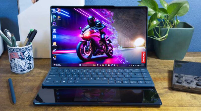 Lenovo Yoga Book 9i head on