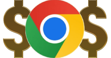Google Chrome dollar signs
