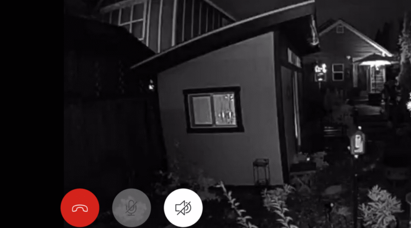 Ring Stick Up Cam Pro Black-and-white night vision