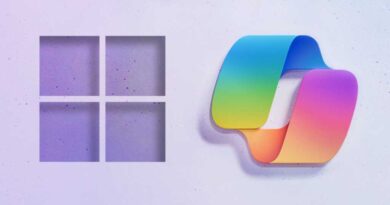 Windows logo and Copilot logo