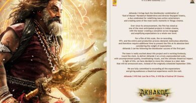 Official Announcement Regarding Akhanda 2 Thaandavan Postponement