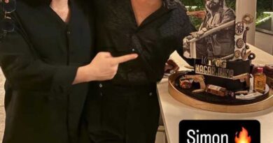 Akhil Shares Nagarjuna Photo From Coolie Success Celebration