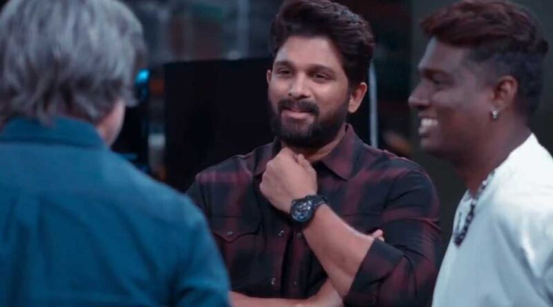 Allu Arjun Spellbinding Dance Number In AA22