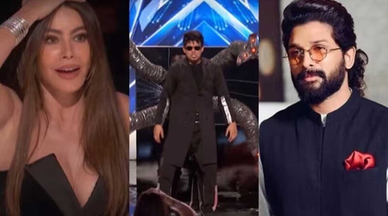 Allu Arjun carried away by AGT fake video featuring Pushpa song
