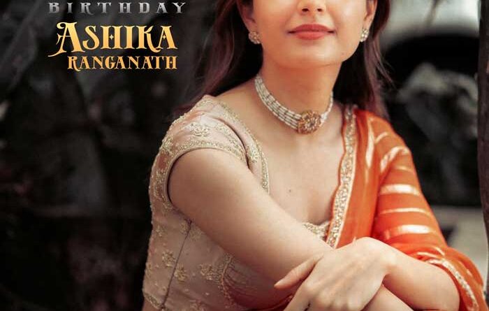Vishwambhara celebrates Ashika Ranganath B-Day