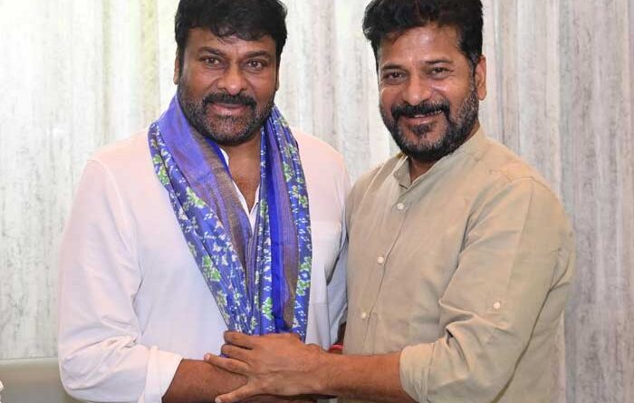 Chiranjeevi Thanks Revanth Reddy for Resolving Industry Issue