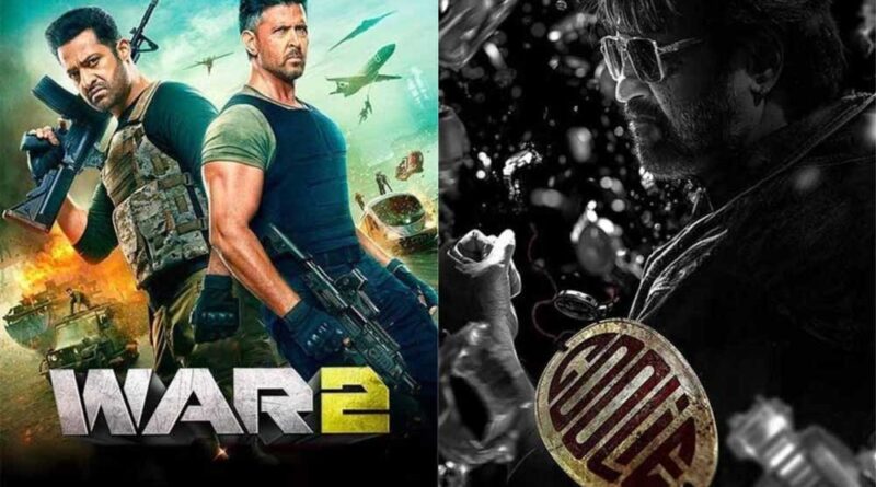 Coolie vs WAR 2 Box Office Showdown