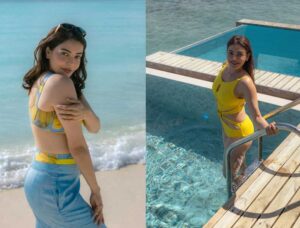 Kajal Aggarwal Maldives Getaway Pictures