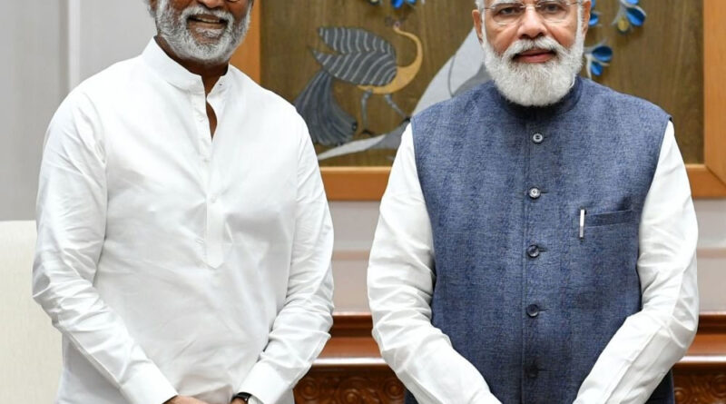 PM Modi greets Super Star Rajinikanth
