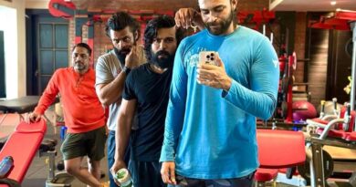 Ram Charan, Varun Tej, Sai Tej day out in gym