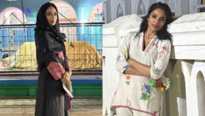 Sobhita Dhulipala in TN for spiritual sojourn