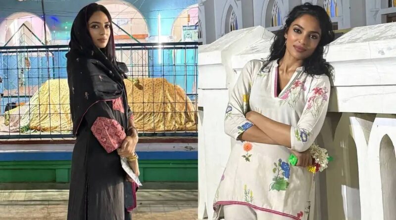 Sobhita Dhulipala in TN for spiritual sojourn