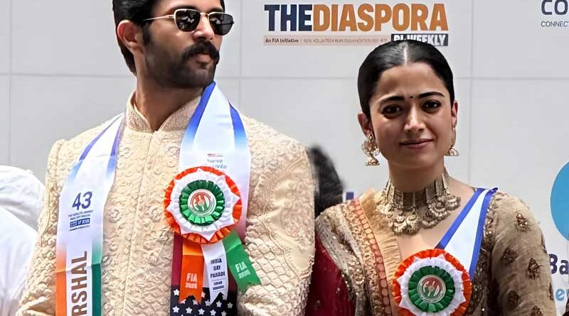Vijay Devarakonda-Rashmika illuminate I-Day celebrations in New York