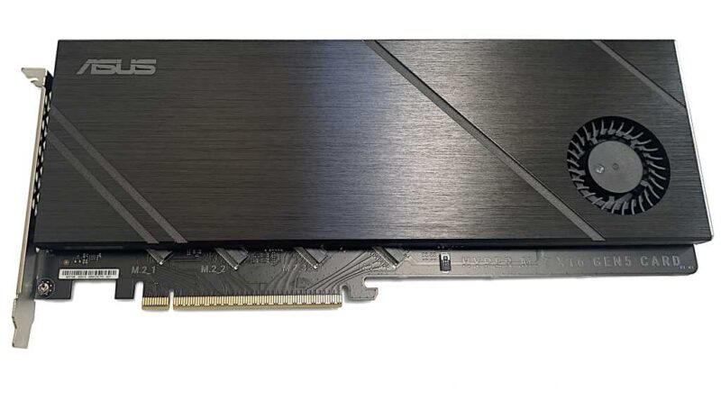 Asus Hyper M.2 x16 Gen5 NVMe card