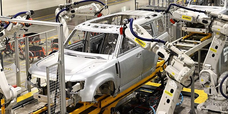 JLR tentatively restarts production, following £1.5bn government backing