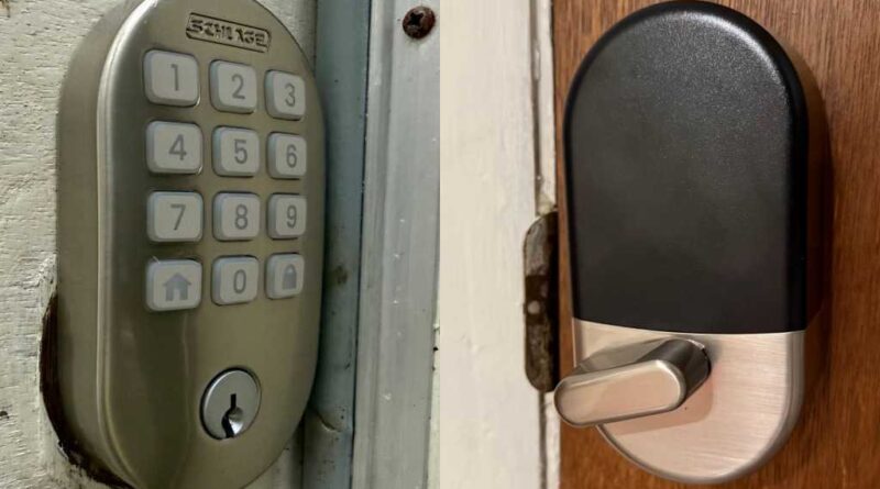 Schlage Arrive installed