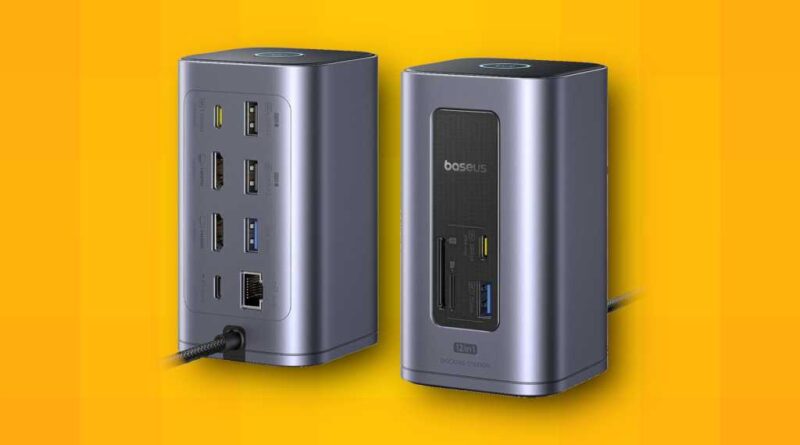 Baseus Nomos NU1 Air 12-port USB dock hub deal