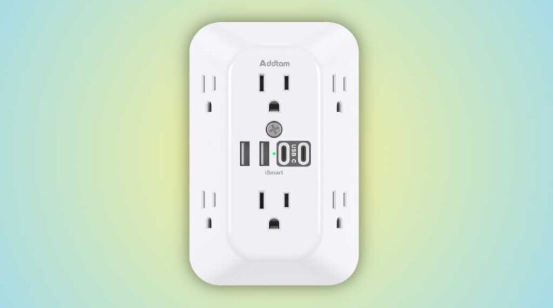 Addtam 10-in-1 outlet extender deal