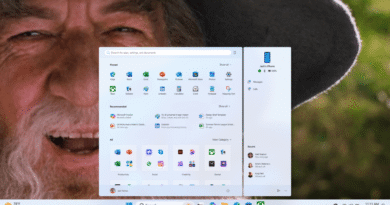 Windows 11 desktop with "Gandalf Sax" wallpaper