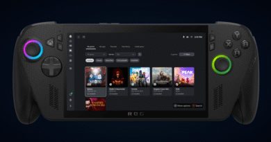 Asus ROG Xbox Ally library screenshot