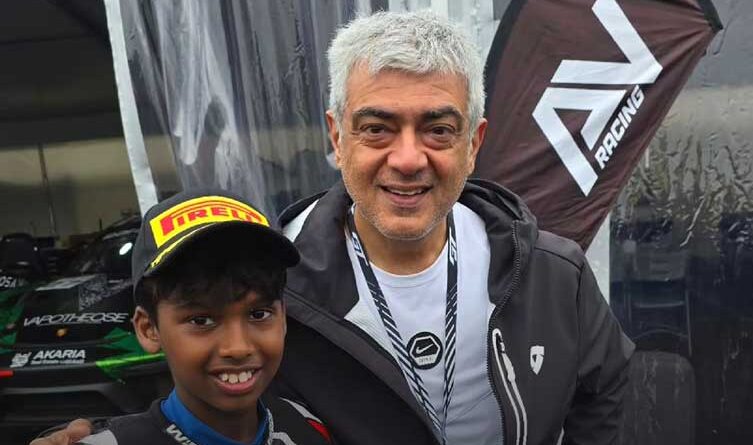Ajith takes autograph from 13 year old