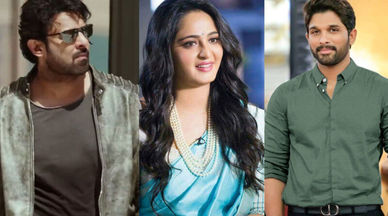 Sweety dreams of Baahubali Prabhas, Pushpa Raj Allu Arjun