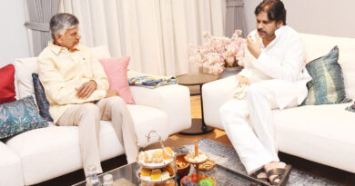 AP CM Chandrababu Naidu Visits Deputy CM Pawan Kalyan