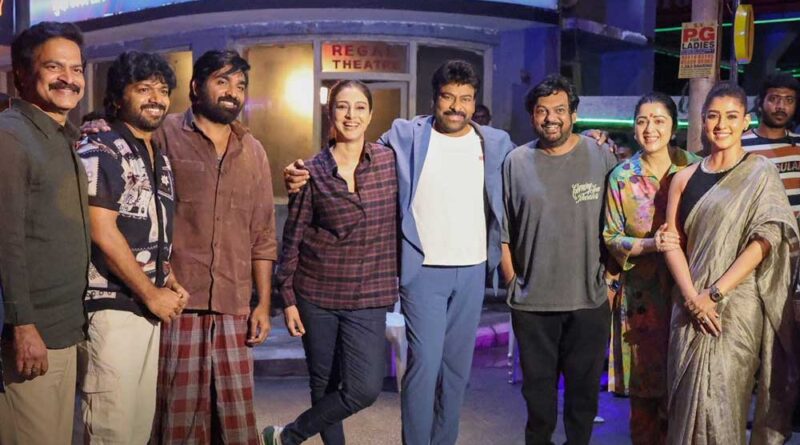 Star Studded Encounter Of Chiranjeevi And Vijay Sethupathi