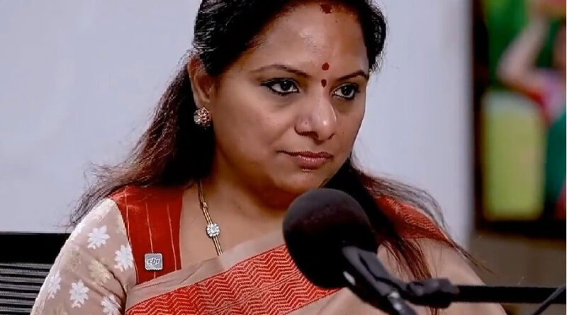 BRS supremo KCR suspends his daughter Kavitha from the party