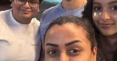 Namrata along with children enjoy Lady Gaga concert