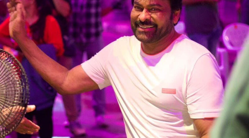 Chiranjeevi new pic from Mana Shankara Vara Prasad Garu captivates