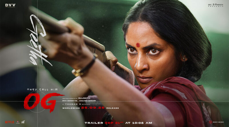 Sriya Reddy look from OG out