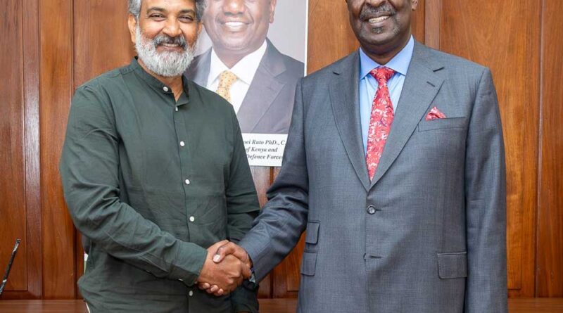Rajamouli shares his Kenyan experience for SSMB29
