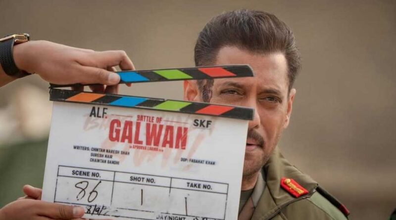 Salman to start with Battle of Galwan climax