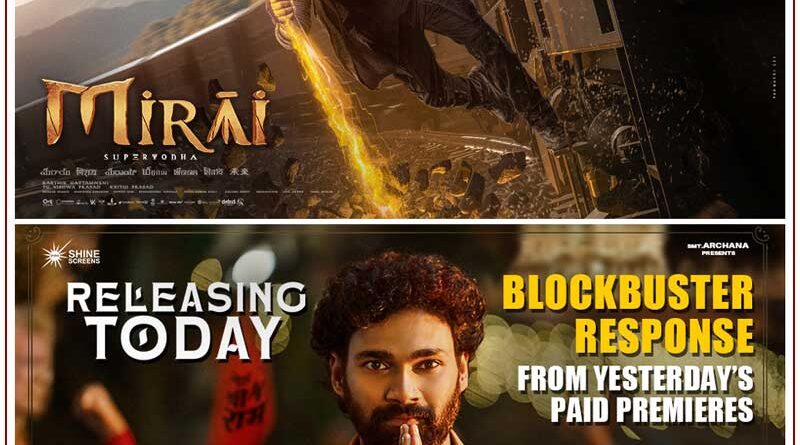 Today Reviews: Mirai, Kishkindhapuri and Tunnel