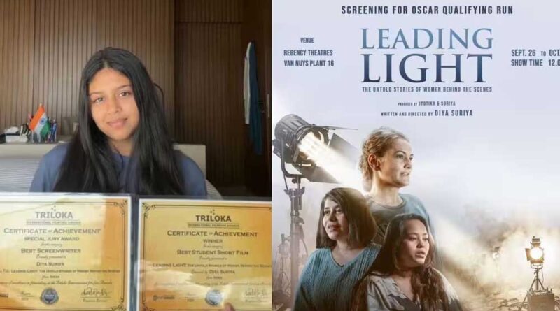Suriya Daughter Diya Turns Director With Leading Light