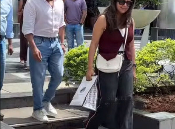 Suriya-Jyothika snapped in Mumbai | cinejosh.com