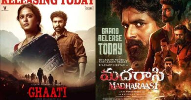 Ghaati and Madharaasi releasing today