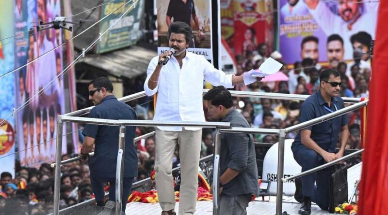 More than 31 crushed to death at Vijay Rally