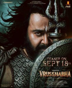 Vrusshbha Teaser Release Date Announced